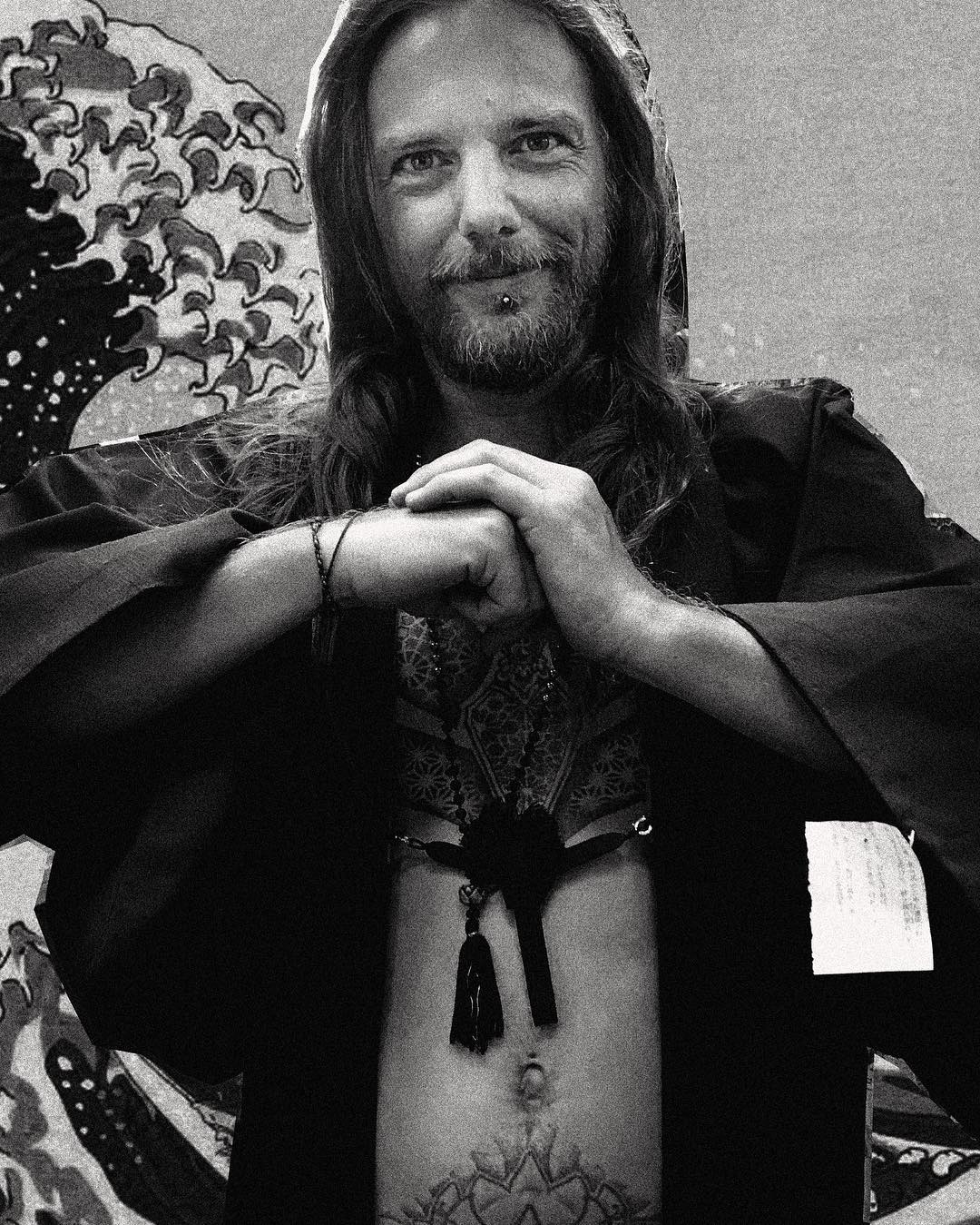 Customer wearing Sumo Vintage